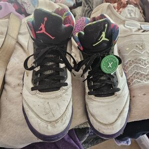 Kids Black and White Sneakers